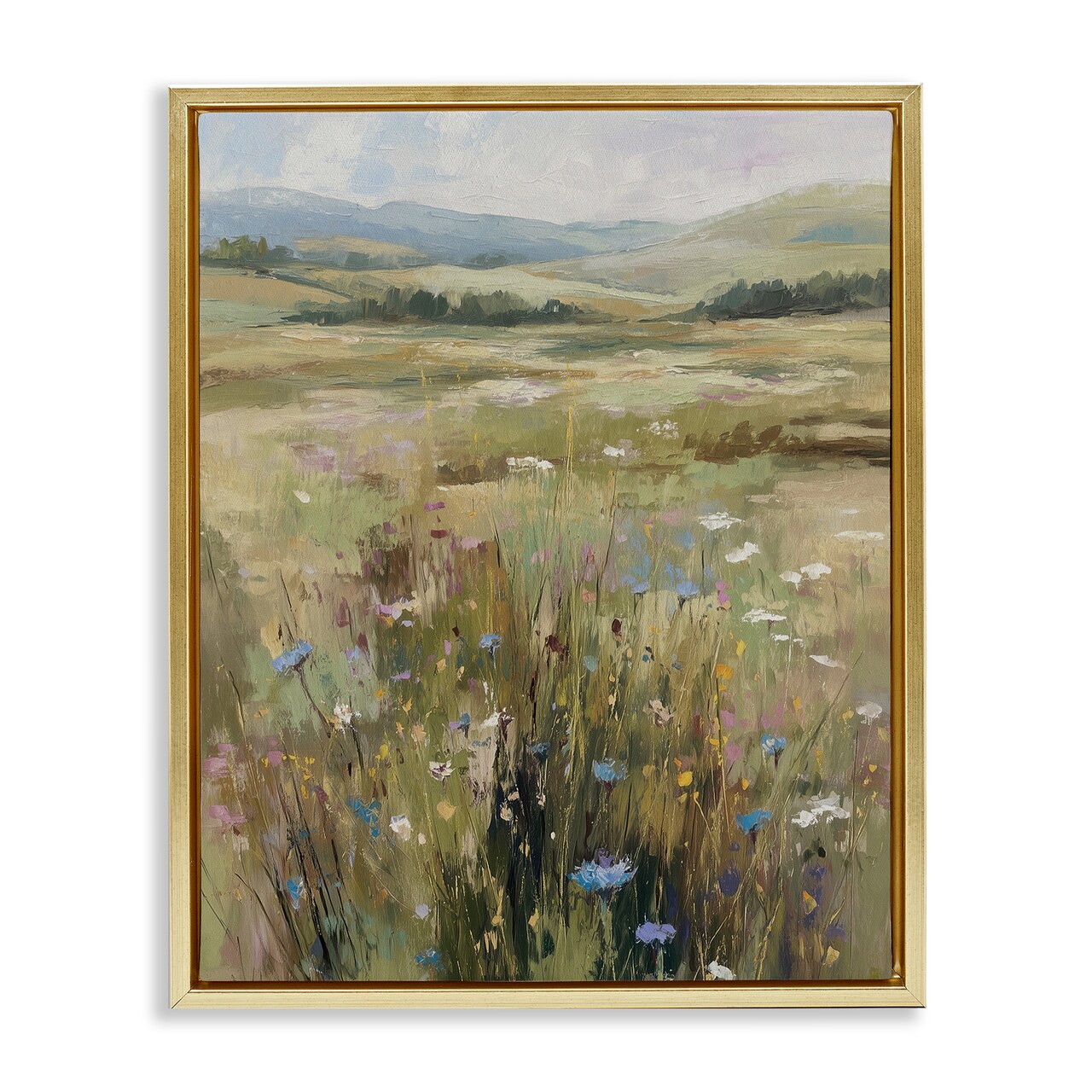 Stupell Industries Breezy Pastures Impression Floating Frame, design by Svetlana Aleynikova